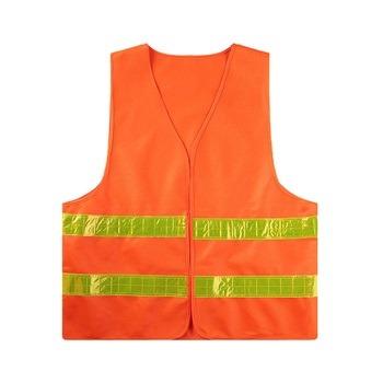 China High Visibility XINJIAN Clothing Reflective Reflector Safety Visibility Reflector High Uniform Reflective Vest Road Construction Lattice Reflection for sale