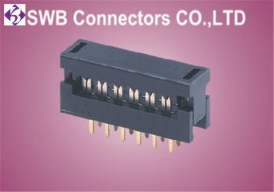 China Wire to Board DIP Plug Male IDC Socket Connector 10 pin - 64 pin 2.54mm Pitch for sale