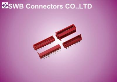 China 1.27mm Micro Match Connector Wire to Wire , IDC Crimp Style Connector for Storage for sale