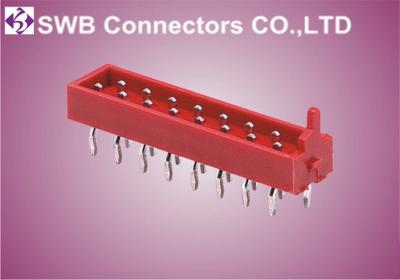 China Male 1.27 mm Board to Board Connectors , Crimping IDC Connectors for sale