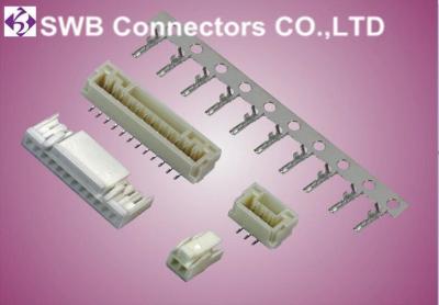 China Female & Male LED Light Bar Connector 1.25mm , Wire to board Connector 10 Pin for sale