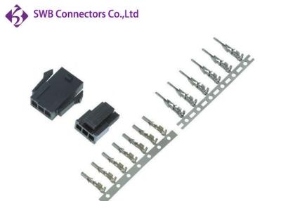 China 1 Row Computer Devices Wire To Wire Power Connector 3.00 Mm Pitch With Lock for sale