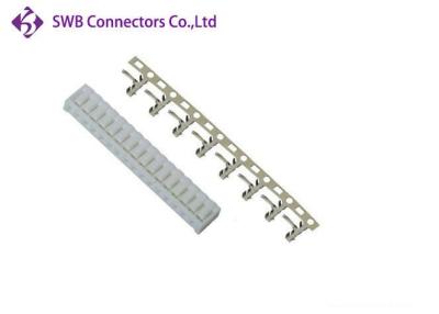 China 2 - 16 Pin 2.5 Mm Female Connector Wire To Board PA66 UL94V-0 White Color for sale