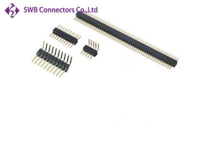 China Male And Female Header Connector Single Row 2 Pin Header Connector for sale