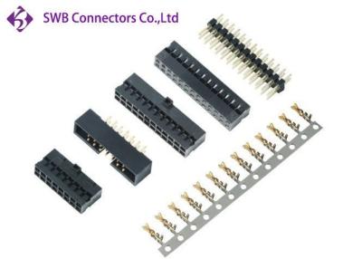 China 2.0 Mm Pitch 10 Pin Header Connector Board To Board Black Color for sale