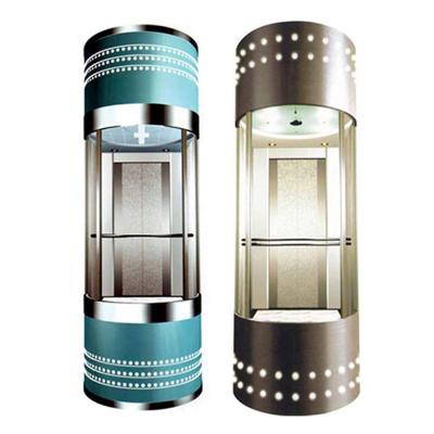 China Modern Cheap Home Elevator 2-5 Person Screw Drive Passenger Elevator Home Elevator for sale