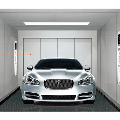 China Modern Cheap FUJI Goods Freight Elevator Elevator With Painted Stainless Steel Car for sale