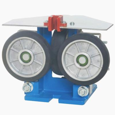 Κίνα Contemporary Speed2.5m/s Elevator Cabin Guide Rail Roller Roller High Elevator Parts Elastic Guide Shoe προς πώληση