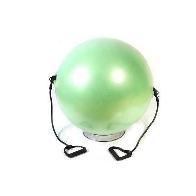 China PVC Customized Height Anti Splinter 65 Cm Stability Ball With Handle for sale