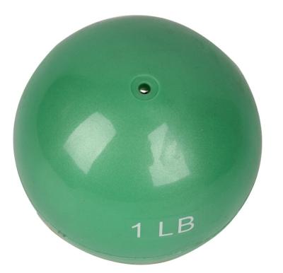 China High Quality Gym PVC Sand Filled Balls For Training Exercise Weight Sand Filled Ball Soft Weight 1lb Ball for sale