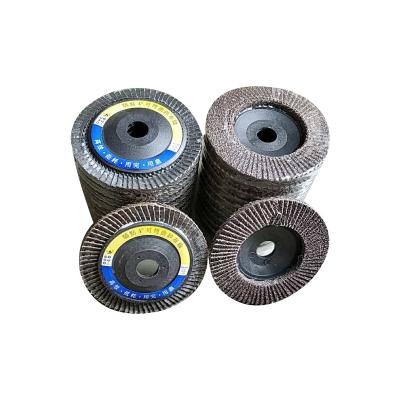 China Metal / Stone / Wood Plastic Cover Thickened Knurled Abrasive Cloth Abrasive Flat Polishing Wheel for sale