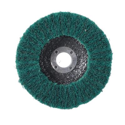 China Hot Selling 100/4 Inch Angle Jade Grinding Abrasive Cloth Vertical Metal Wing Wheel 3m Flight Polishing Wheel for sale