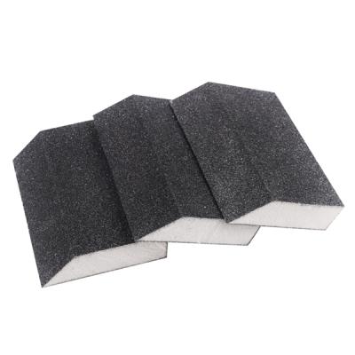 China Multifunctional Wet Dry Surface Polishing Fine Polished Hand Metal Sponge Sanding Sanding Block for sale