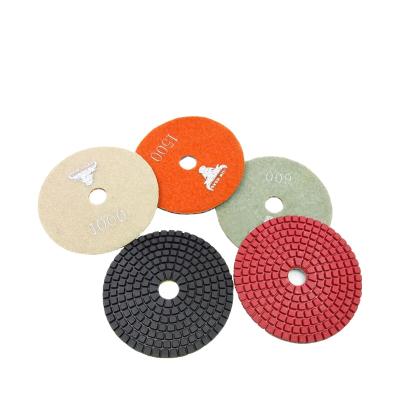 China Durable Sanding Discs 100mm Pad Water Granite Marble Granite Stone Car Polishing Disc for sale