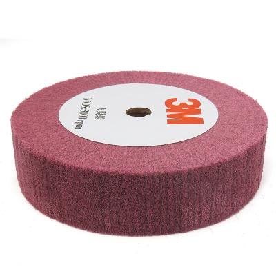 China Silicon Carbide 240#-320# 3m Nonwoven Abrasives Fin Drawing And Polishing Wheels for sale