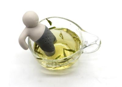 China Creative Silicone Household Products Cute Tea Infuser With Sloth Shape 33g Weight for sale