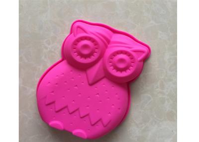 China New Design , Food Safety , Animal Shape , Owl Shape , Silicone DIY Cake Mold for sale