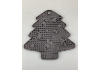 China Durable , Heat Resistance , Christmas Tree , Silicone Pot Mat , Creative Kitchenware , Food Safety for sale