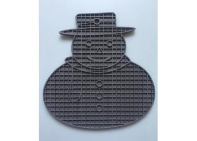 China Innovative Deisgn , Snow Man Shape , Heat Resistance , Silicone Hot Pot Holder , Table Mat , Food Safety for sale