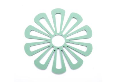 China Nordic Simplify Design , Flower Shape , Heat Resistance , Silicone Trivet Mat for sale