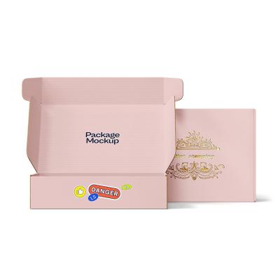 Cina Good Quality Printing Logo Cardboard Custom Recycled Paper Gift Packaging Box Custom Logo Corrugated Shipping Mailer Box in vendita