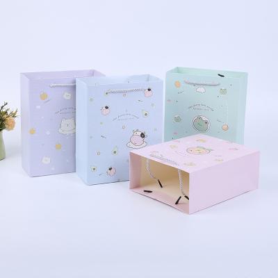 China 2022 Wholesale Children's Toy Store Lovely Shopping Bag Customized Bag Paper with Custom Printed for sale