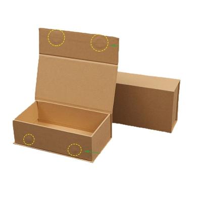 China Direct Selling Magnetic Closure Flat Packaging Wedding Favor Box Foldable Magnetic Gift Box for sale