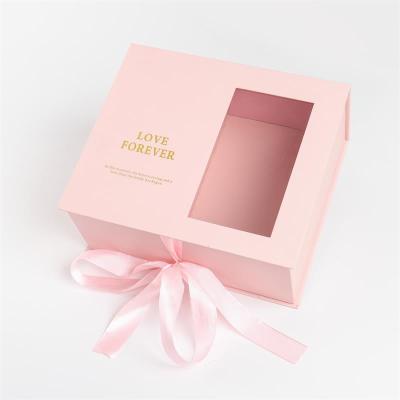 Κίνα Hot Sale Low MOQ Accept Custom Printing Paper Pink Cardboard Folding Box for dress προς πώληση