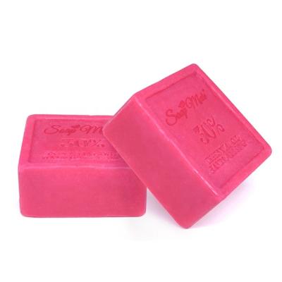 China Wholesale Customizable Handmade Whitening Rose Soap Christmas Day Gift Sensitive Skin Organic Natural Basic Cleansing Set for sale