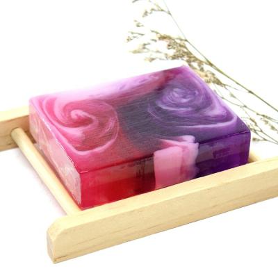 China Top Quality Natural Handmade Cleaning Soap Lavender Base Organic Soap OEM / ODM for sale