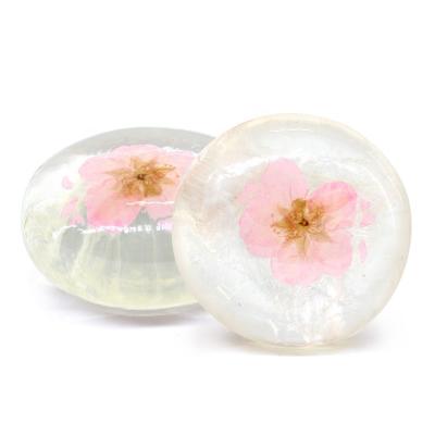 China Soap OEM/ODM 100% Natural Flower Amino Acid Base Cleansing Soap Gently Moisturize Skin Lightening Soap for sale