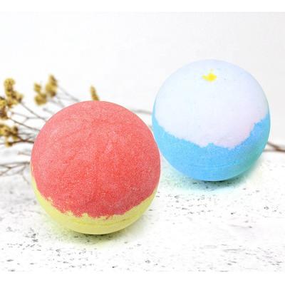 China OEM Home Organic Natural Skin Spa Lightening Spa.Foot Hydrate Exfoliate Orange/Chamomile Essential Oil Bath Fizzer Bath Bombs for sale