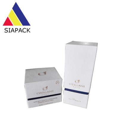 China Recycled Materials Customized Cardboard Box Skin Care Box Packaging Cosmetic Packing Box for sale