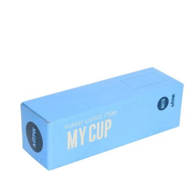 China Recyclable Corrugated Cardboard Box With Paper Handle For Customized Recycled Packaging Of Electronic Products for sale