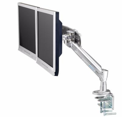 China High Quality Aluminum Alloy Desktop Monitor Mount For Dual LCD Screen for sale