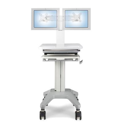 China Modern Ergonomic Medical Computer Equipment Nursing Cart for sale