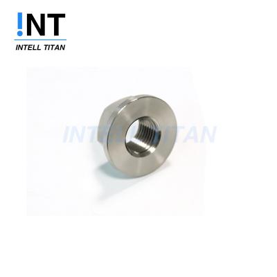 China Heavy Industry Gr5 Titanium Flange Nut M14 For Bolt Screw Fastener For Motorcycle for sale