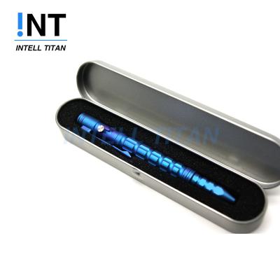 China Camping Accessories HTY Precision OEM Custom Titanium CNC Mental Pen for sale