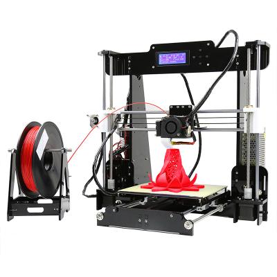 China Impresora 3d industrial, home 3d printing hotels office lcd screen 220x220x240mm acrylic machine for sale