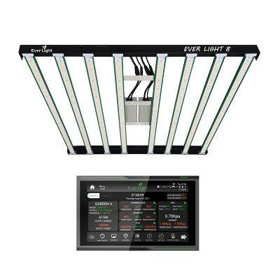 China VEG Lucius Plant Growth Lights Dimmable Hydroponic Grow Lights IR Magnetic UV 800w Bar for sale