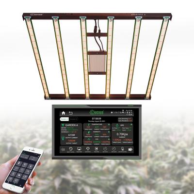 China Click To Desgin Professional Medical Vertical Farm Grow Light Lucius 600W Full Spectrum Bar UV LED Grow Light for sale