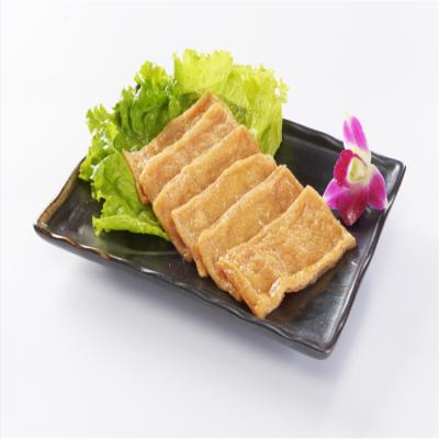 China Ajitsuke seasoned tofu for sushi bar and restaurant wholesale Japanese flavor sushi seasoned tofu skin, Inari tofu pouch, tofu products for sale