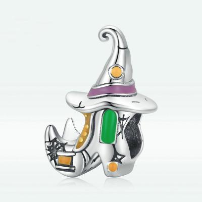 China 2021 Fashion Environmental Friendly Halloween Charm New Silver Charms For Party Designer for sale