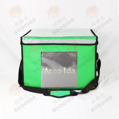 China Waterproof Advertising Led Display Food Delivery Bag Delivery Backpack Led Screen Delivery Bag for sale