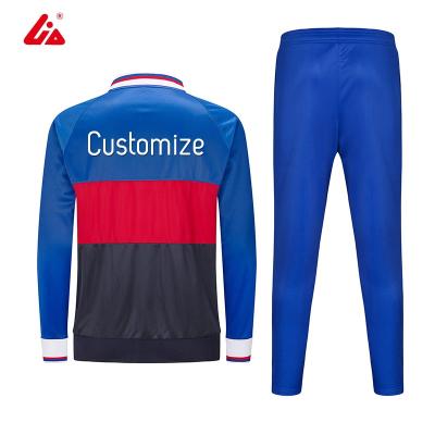 China 2021 Popular Custom White Jersey Breathable Club Soccer Tracksuits Tracksuits for sale