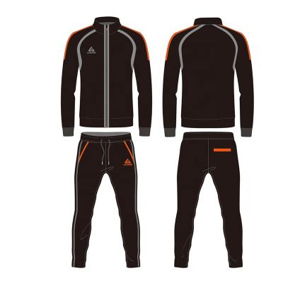 China Wholesale Custom Logo Soccer Tracksuits Latest Design Mens Breathable Tracksuits For Mens Soccer Uniform Set for sale