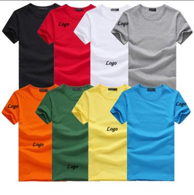 China Blank Anti-Wrinkle Wholesale OEM Remeras T-shirt Custom Full Print Logo Design 100% Cotton Plain Men's T-Shirts for sale