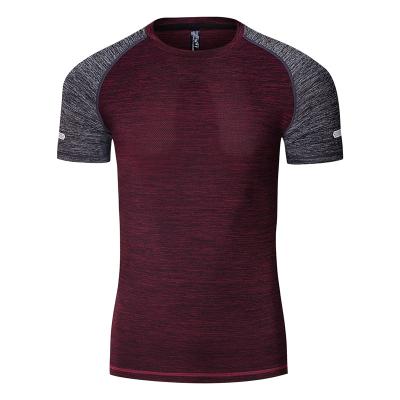 China QUICK DRY Custom Training Workout T-shirts Mens Breathable Sleeveless Fitness Gym Clothing for sale