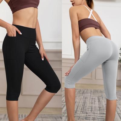 China Wholesale Breathable Empty Gym Yoga Pants Clothing Private Label Yoga Gaiters For Women for sale