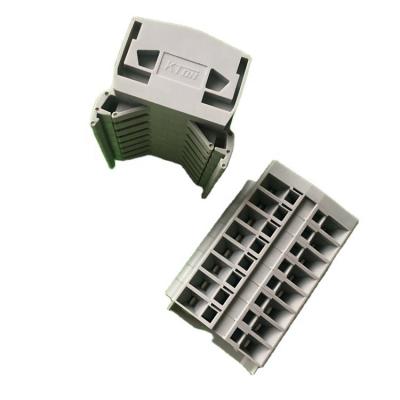 China PA66 Premium Electrical Cable Screwless Terminals Spring Quick Wire Miniature Terminal Blocks for sale